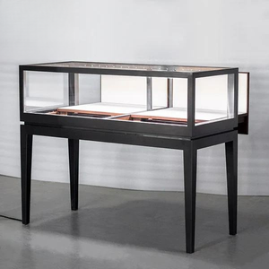 Modern Marble Tempered Glass Skincare Display