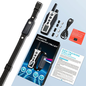 Collier de dressage pour chien de 4000 pieds avec 3 modes : bip, vibration, forte vibration, 2 modes de lampe torche, fabriqué en plastique durable - Product Image 2