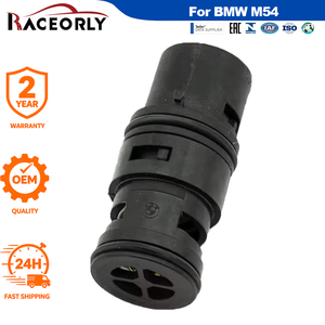 RACEORLY 17111437362 77 ° Termostato C para <span class=keywords><strong>BMW</strong></span> M54 N52B30A N52B25A Serie 3 5 7 X1 X3 X5 Z4 325i 330i <span class=keywords><strong>523i</strong></span> 530i 730Li - Product Image 1