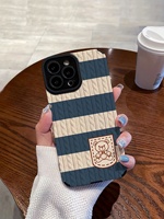 Casing HP Lucu Kartun Berang-berang Kecil Bahan TPU Lembut Magnetik Tinggi Kompatibel untuk Apple 15pro/13/11 IPhoneXR Pro Max