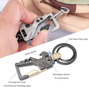 Zinc Alloy Cool Personalized Beer Bottle Top Carabiner Durable Heavy Duty <b>Chain</b> <b>Key</b> Ring Bottle Opener Carabiner Car <b>Key</b> <b>Chains</b> - Product Image 4