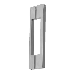 LIPARI Polished <b>Silver</b> Shower <b>Door</b> <b>Handle</b> Accessory for the Shower Room - Product Image 1