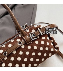 วิวิบลุค Z328AS04 กระเป๋าสะพายข้างผู้หญิงกระเป๋าถือลายจุดผู้หญิงกระเป๋าสะพายข้างลำลองสำหรับสุภาพสตรี - Product Image 4