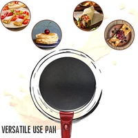 Crêpière électrique Portable, 220V, antiadhésive, pour la cuisson domestique, résistant à l'eau