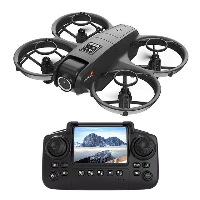 YL3 Mini Drones With Dual Cameras Optical Flow Positioning Screen Foldable Remote Control Quadcopter RC Drones