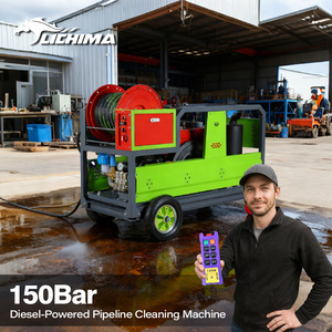 Thanh 150 áp lực cao Máy giặt hệ thống thoát nước và cống ống làm sạch máy giặt máy bay phản lực nước NẠO VÉT máy - Product Image 2