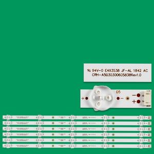 Tira de Retroiluminación LED de Aluminio HX-NO.2262 de 464 mm para TV de 50 Pulgadas 50M9, Clasificación IP33, Vida Útil de 50000 Horas - Product Image 1