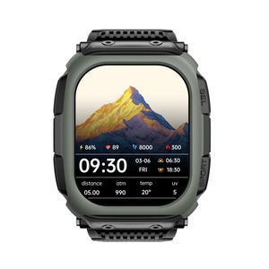 Montre connectée compatible <span class=keywords><strong>iOS</strong></span> <span class=keywords><strong>et</strong></span> <span class=keywords><strong>Android</strong></span>, tracker d'activité, étanche, montre de sport, écran AMOLED, jusqu'à 70 jours d'autonomie - Product Image 1
