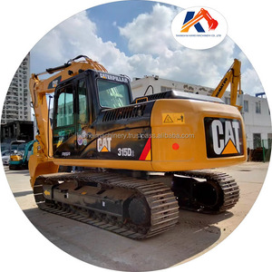 Excavadora Cat 315d usada original a la venta, maquinaria sobre orugas Caterpillar 315 de 15 toneladas a precio barato - Product Image 1