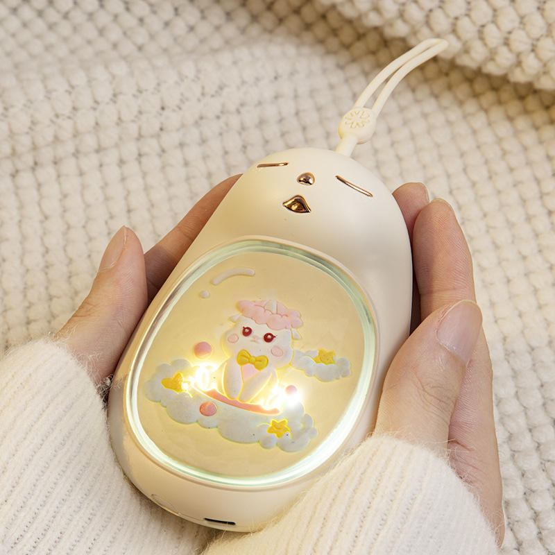 Unicornio [Luz de Calefacción y Respiración de Doble Nivel] [Blanco Hueso]