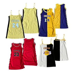 Druck uniformen Blank Wear Uniform Reversible Basketball Jersey Shorts Stickerei Sportswear Unisex Custom Weiß Pink Grün
