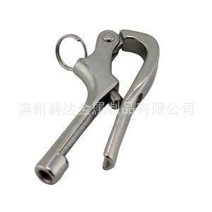 316 Stainless Steel Spring <b>Hook</b> Marine Hardware Wire Rope Connector For <b>Boat</b> Use - Product Image 5