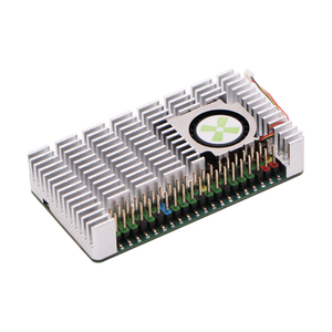 Disipador de Calor de Aluminio 6510 con Ventilador de Velocidad Ajustable Compatible con la Computadora de Placa Única Radxa ZERO 2 Pro - Product Image 1