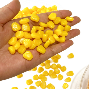 50g par paquet, maïs artificiel en PVC écologique, couleur jaune vif, texture réaliste pour la décoration alimentaire et les accessoires de photographie - Product Image 3