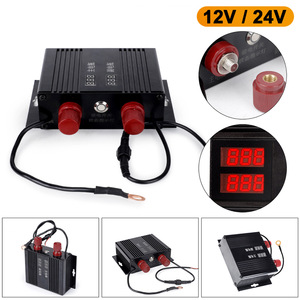 ตัวแยกแบตเตอรี่คู่ Cnspeed 12V 24V อลูมิเนียมอัลลอยด์ พร้อมจอแสดงผลดิจิตอล สำหรับรถยนต์ RV - Product Image 5