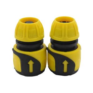 Juego de conectores rápidos de manguera de jardín a presión de plástico de 12mm, Conector de agua suave para exteriores, Material ABS y PP para exteriores, 1/2 "de diámetro - Product Image 4