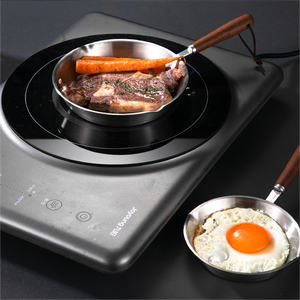 Chảo Chiên Nhỏ Chống Dính Bán Sỉ Từ Nhà Máy Chảo Rán Nhà Bếp Mini Bằng Thép Không Gỉ - Product Image 3