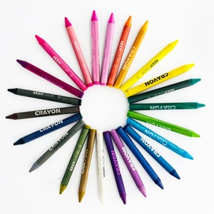 Promotional Custom Available Art Colorful Set 24 Pack Crayons for Children Kids <b>Drawing</b> - Product Image 5