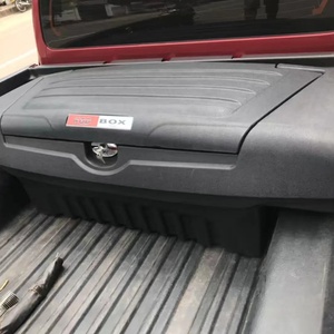 KQD Brand Manufacturer Pickup <b>Box</b> Waterproof Pickup Truck Pick up Universal <b>Storage</b> Black Plastic Tool <b>Box</b> - Product Image 2