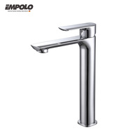 Pour Empolo Design moderne bassin mitigeur robinet or Vénus brossé finition or corps en laiton non laqué vanne en céramique marque allemande