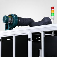 Mesin Dispensing & Press Holding Lem AB Baterai Daya Tinggi |   Dispenser Pompa Plunger Platform Ganda 2 kW 220V Garansi 1 Tahun
