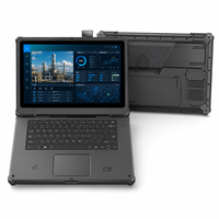Portátil Robusto de 14 Pulgadas con Windows 11, Brillo de 1000 Nits, Intel Core I7, SSD de 512 GB, Grado Industrial, Totalmente Resistente