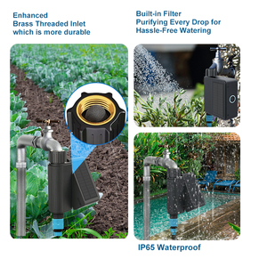 <span class=keywords><strong>Programmateur</strong></span> <span class=keywords><strong>d</strong></span>'<span class=keywords><strong>arrosage</strong></span> intelligent KEMEK à énergie solaire avec <span class=keywords><strong>WiFi</strong></span> et entrée en laiton, contrôleur <span class=keywords><strong>d</strong></span>'irrigation automatique - Product Image 2