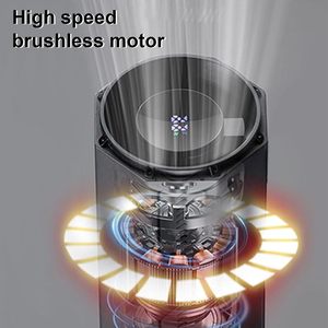 Ventilador de Mano con Logotipo y Empaque Personalizables, Ventilador de Alta Velocidad con Flujo de Aire Potente, Soplador de Nieve, Turbina sin Escobillas, Ventilador Turbo - Product Image 5