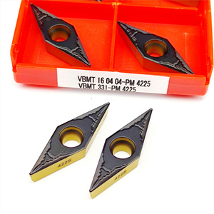 100% VBMT160412-PM ban đầu 4315 CNC máy tiện công cụ tungsten <span class=keywords><strong>carbide</strong></span> biến chèn thép phay PVD lớp phủ tnmg OEM tùy chỉnh - Product Image 3