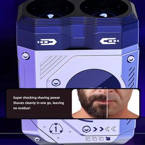 Mini Afeitadora Eléctrica para Hombre <span class=keywords><strong>HEIMA</strong></span>, Rasuradora a Prueba de Agua IPX7, Cabezal de Corte Doble, Dispositivo de Belleza con Carga USB para Uso Doméstico - Product Image 2