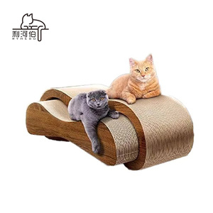 Hiện đại sang trọng 2-trong-1 kết hợp ghế tựa mèo cào bảng chống mài mòn dễ dàng làm sạch mèo leo nhà máy bán hàng trực tiếp lớn - Product Image 1