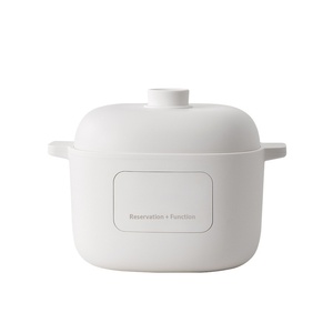 Casserole électrique à cuisson lente Olayks avec pot extérieur en fibre de verre, arrêt automatique, capacité de 2,11 à 2,35 litres, usage domestique - Product Image 5