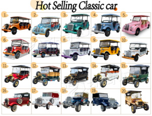 Hot Selling Retro Outdoor Sightseeing Car/Self-designed Sightseeing Tourist Car/New Retro Sightseeing Car - Product Image 6