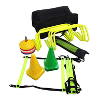 Produit phare à prix abordable : Ensemble d'entraînement de vitesse et d'agilité pour le football et les sports, comprenant une échelle d'agilité et un ensemble de cônes