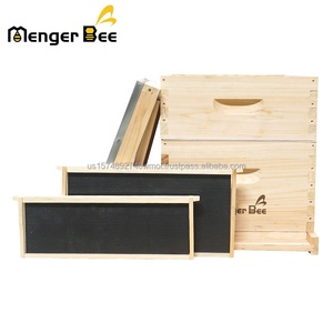 Kit completo de colmenas Langstroth de 10 cuadros para apicultor - Product Image 1