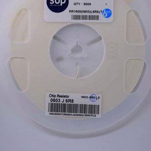 Factory Direct RR1608 0603L6R8JT 0603 1608 Resistors Chip Resistors SMD Resistors 6.8ohm 5% 1/10W Thick Film Resistor - Product Image 1
