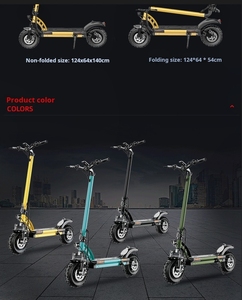 สกู๊ตเตอร์ไฟฟ้าพับได้สำหรับวัยรุ่น รุ่น ECS124  กำลังสูง ระยะไกล สำหรับผู้ใหญ่ ขับขี่ออฟโรด รุ่น ECS124 - Product Image 3
