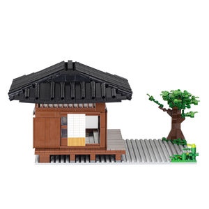 MOC1041, Bloques de Construcción de Anime Japonés, Escena del Mansión de las Mariposas, 1131 Piezas, Bloques de Construcción Creativos para Armar, Reunión de Hashira, Juguetes de Ladrillos para Niños - Product Image 4