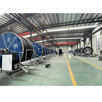 Pompe à eau Tambour Irrigation Sprinkler Pipe Machine Fire Air Gravity Sprinkler Rain Machine Reel Sprinkler Irrigation Machine