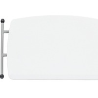 Table pliante en plastique SJ76, petite, simple, portable, réglable en hauteur, pour manger, écrire, étudier, ordinateur, dortoir