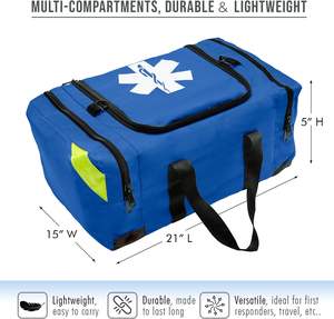 Échantillon gratuit Le sac à dos médical d'urgence pour pompiers imperméable de 45 L de Source Factory est actuellement en vente - Product Image 4