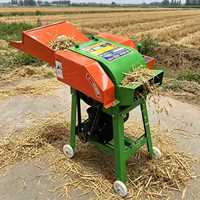 Hacheuse de fourrage agricole pour animaux (bovins, ovins) et aliments (herbe, riz, maïs) – Prix direct usine