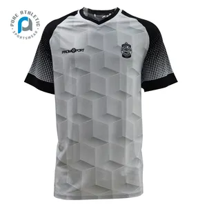 PURE Custom Professional Sports Wear White/black Soccer Football Uniform / New Sublimation Design Sports Team soccer jersey men
