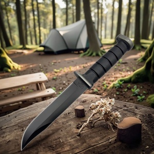 Cuchillo Profesional de Hoja Fija para Exteriores SS168 de Acero Inoxidable con Mango Verde G10, Calidad Premium Personalizable OEM para Bricolaje - Product Image 6