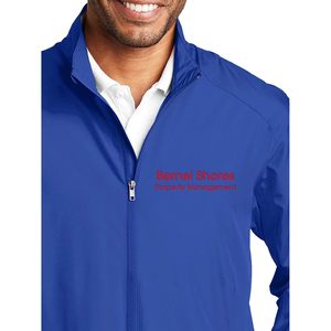 Custom Men's <b>Coach</b> Jacket Windbreaker Zip Up Custom Embroidery Spring 140g Fabric - Product Image 2