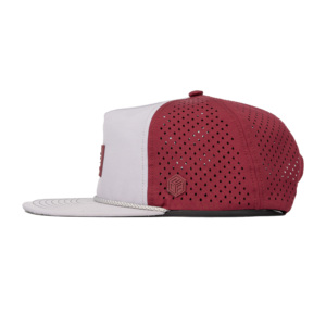 TCAP China Customize <b>Waterproof</b> Polyester Performance Rubber Patch Snapback Cap - Product Image 3