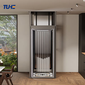 Sertifikat <span class=keywords><strong>Ce</strong></span> 300kg Lift dometik 2-4 lantai Lift penumpang Pvc Modern untuk perumahan rumah Ac Gearless Mall - Product Image 5