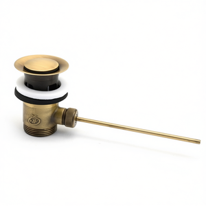 Bouchon de vidange bronzé 1 1/4 pouces avec levier pour lavabo - Product Image 3