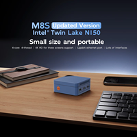 DIXIANG Nuevo Mini PC Intel Twin Lake N150 Win 11 12GB DDR5 4800MHz Soft Router WIFI 5 Mini Gaming PC Desktops