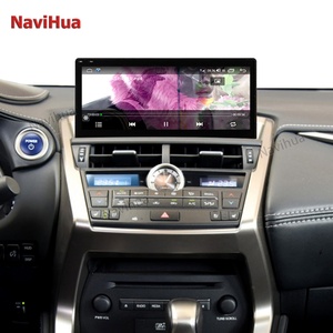 Autoradio tactile NaviHua avec Carplay, Android Auto, GPS, RDS, HIFI, WIFI, BT et caméra AHD pour Lexus NX200, NX200t, NX300h - Product Image 1